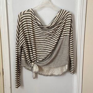 Off shoulder sweater